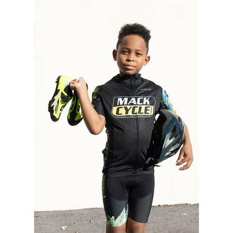 Mack Cycle Parrots - Kid's Cycling Short