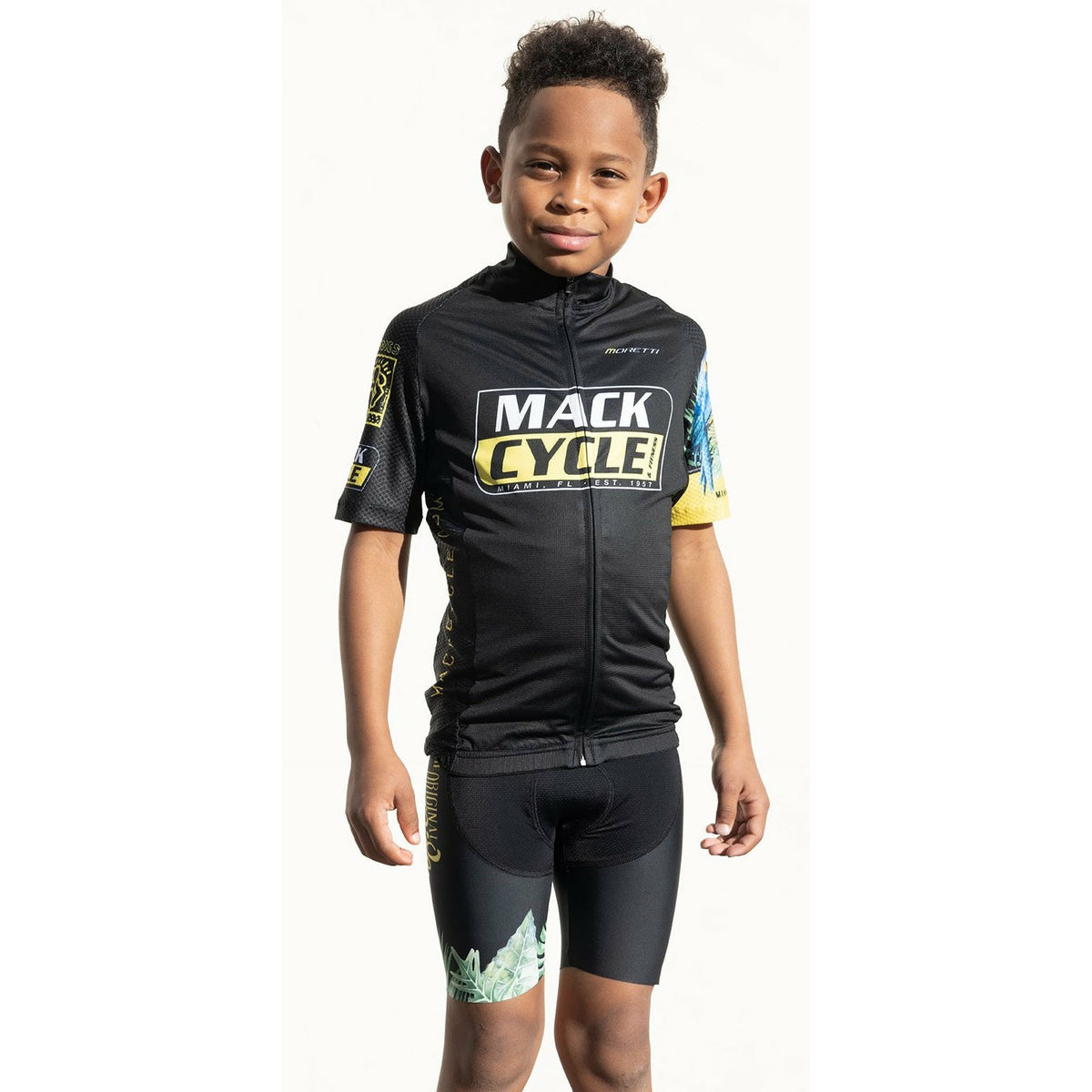 Mack Cycle Parrots - Kid's Cycling Short