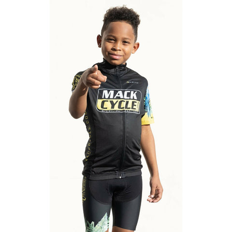 Mack Cycle Parrots - Kid's Cycling Jersey