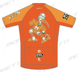 Mack Cycle x Team Hurricanes Neon Orange - Women's Cycling Jersey