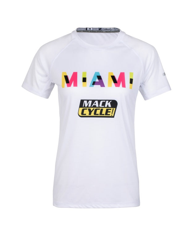 Women's Miami Marathon Tech Tee Shirt