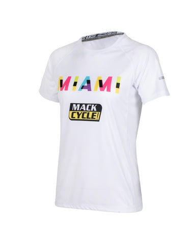 Women's Miami Marathon Tech Tee Shirt