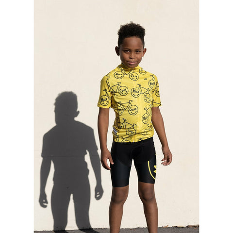 Kid's Happy Riding Cycling Kit Bundle (Jersey/Shorts/Buff)