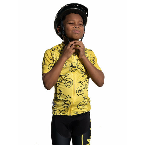 Kid's Happy Riding Cycling Kit Bundle (Jersey/Shorts/Buff)