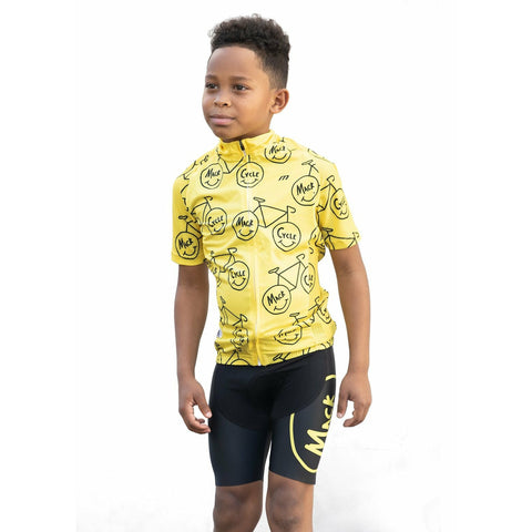 Kid's Happy Riding Cycling Kit Bundle (Jersey/Shorts/Buff)