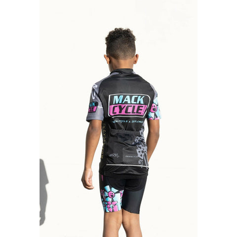 Mack Cycle x ZeFlorist - Kid's Cycling Jersey