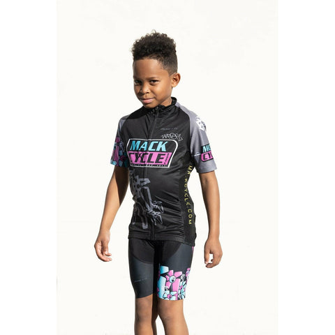 Mack Cycle x ZeFlorist - Kid's Cycling Shorts