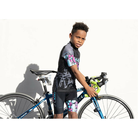 Mack Cycle x ZeFlorist - Kid's Cycling Jersey