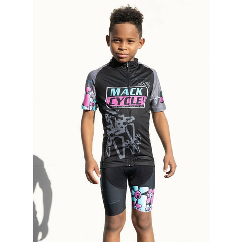 Mack Cycle x ZeFlorist - Kid's Cycling Shorts