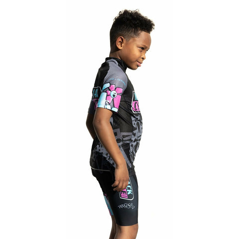 Mack Cycle x ZeFlorist - Kid's Cycling Shorts