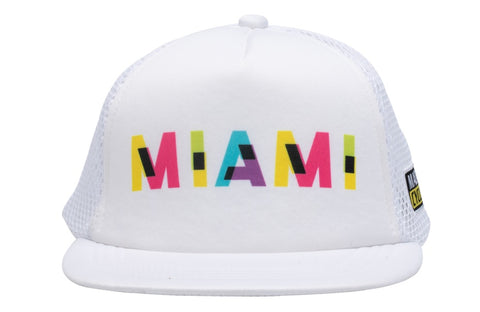 Miami Marathon Duckbill Trucker Hat