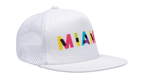 Miami Marathon Duckbill Trucker Hat