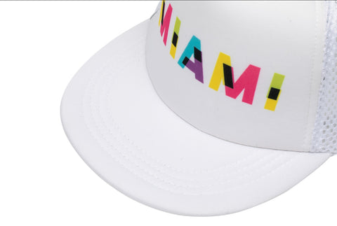 Miami Marathon Duckbill Trucker Hat