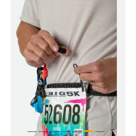 Nathan Race Number Nutrition Waist Belt