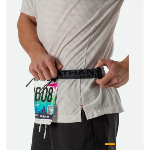 Nathan Race Number Nutrition Waist Belt