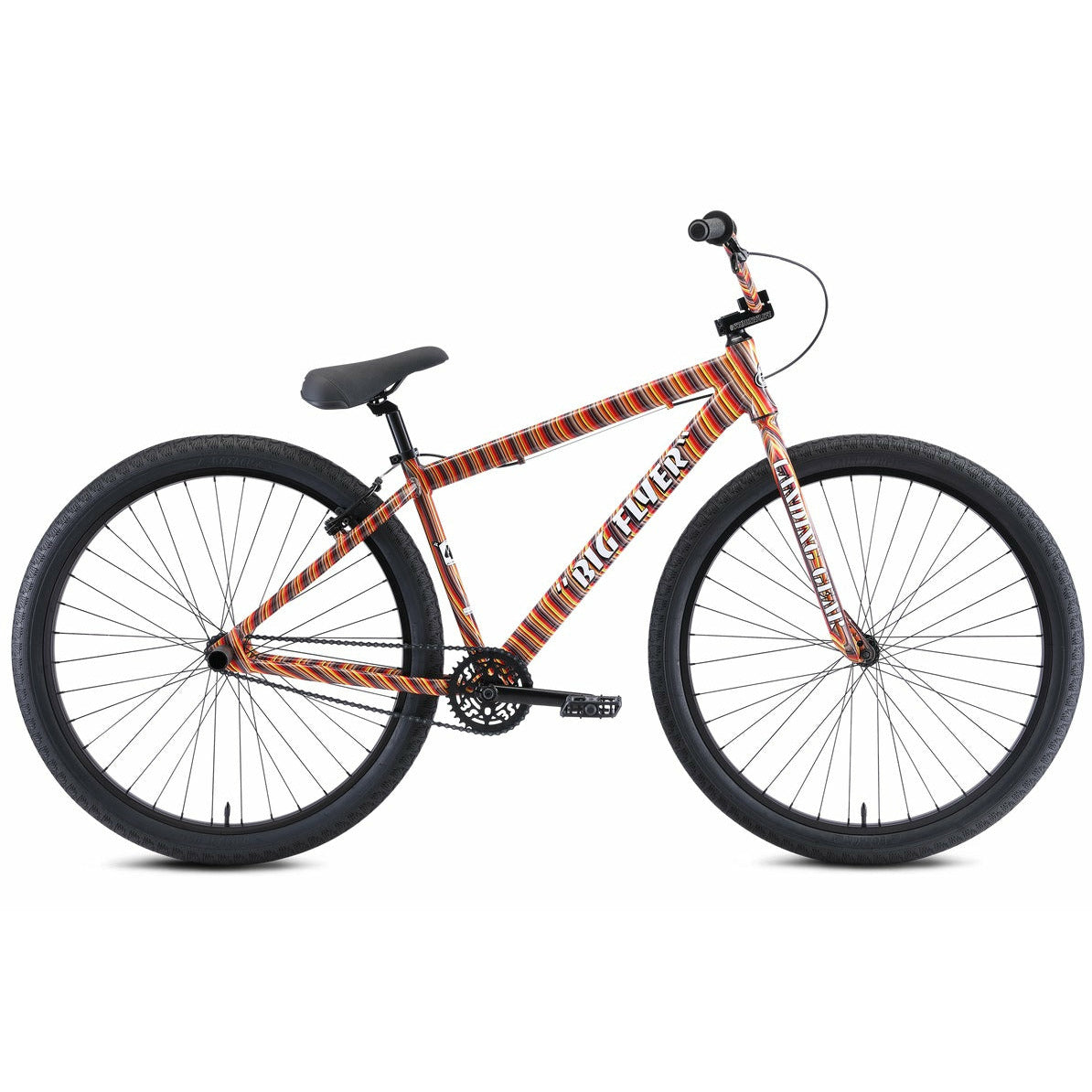 SE Bikes Big Flyer 29" BMX Bike - StripedFusion