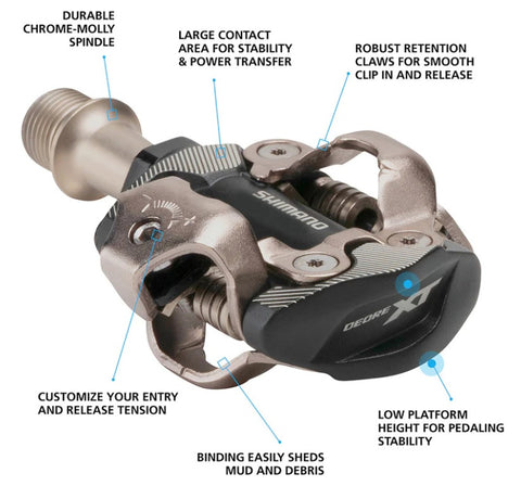 Shimano PD-M8100 Deore XT Cycling Pedal