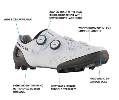 Shimano S-PHYRE XC902 Mountain Bike Shoes