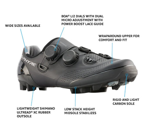 Shimano S-PHYRE XC902 Mountain Bike Shoes