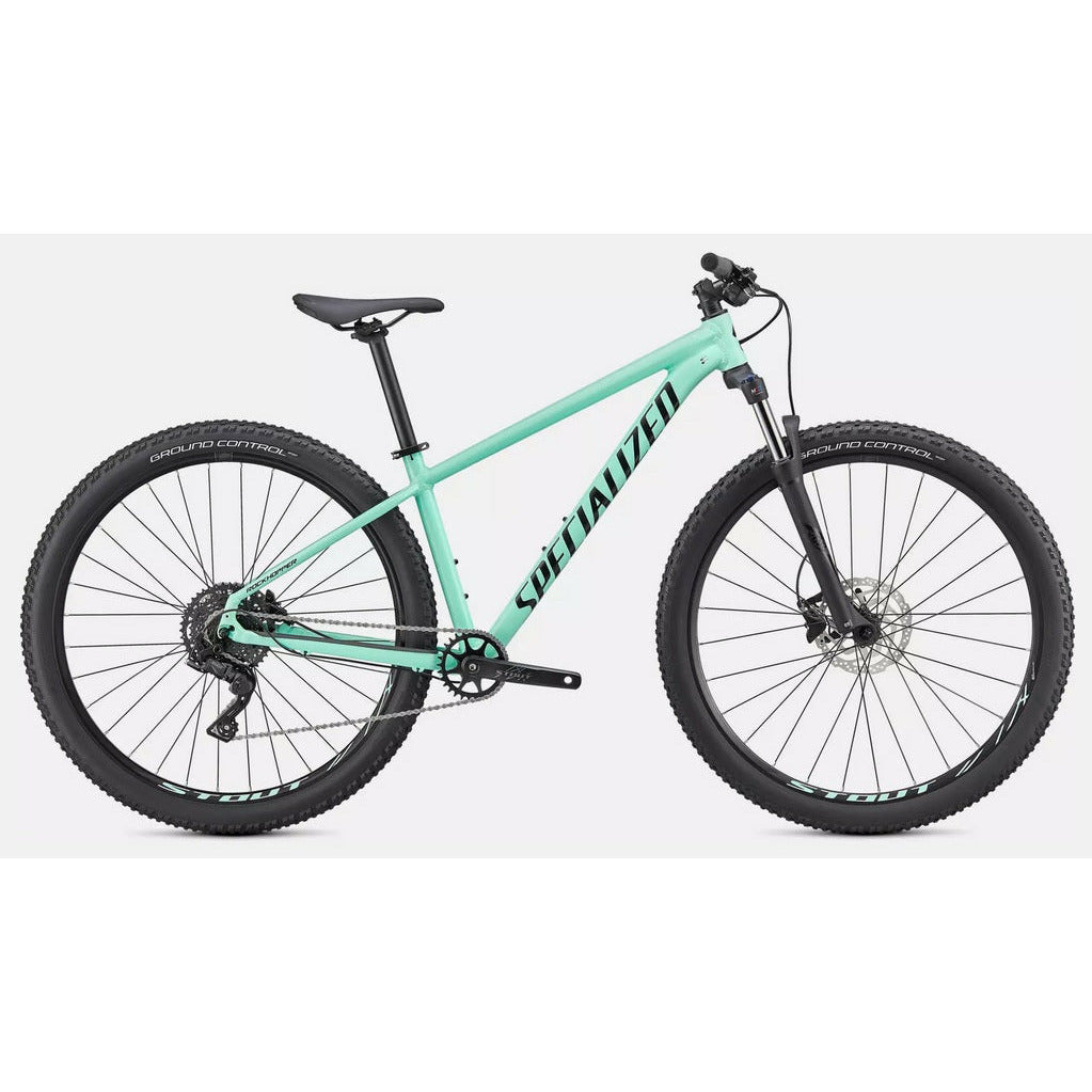 2021 Specialized Rockhopper Comp 29 Mountain Bike - GlossOasisMint/TarmacBlack