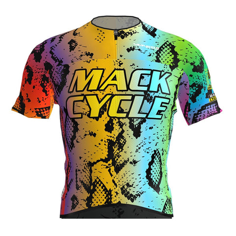 Men's Mack Cycle Short Sleeve Cycling Jersey ( Maximalism Collection )