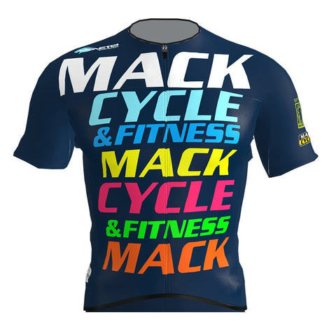 Men's Mack Cycle Short Sleeve Cycling Jersey ( Maximalism Collection )