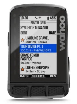 Wahoo ELEMNT ROAM 2 Wireless GPS Cycling Computer - WFCC6